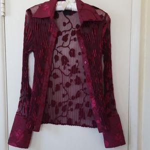 Bebe button down shirt